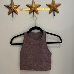 Hollister grey workout top